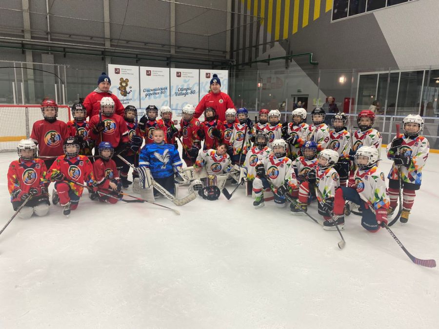 Академия хоккея СК «ОД-80» приняла участие в регулярном хоккейном турнире «Прорыв Москва» 2022г.